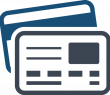 Credit card web icon